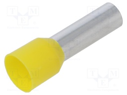 Tip: bootlace ferrule; insulated; copper; 25mm2; 22mm; tinned