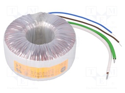 Transformer: toroidal; 300VA; 230VAC; 18V; 16.667A; 2.5kg; Ø: 117mm