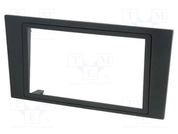 Radio mounting frame; Ford; 2 DIN; anthracite