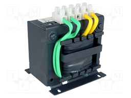 Transformer: mains; 100VA; 230VAC; 42V; Leads: terminal block; IP00