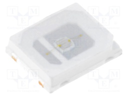 LED; SMD; 2835,PLCC2; green; 6000÷8000mcd; 2.8x3.5x0.8mm; 120°