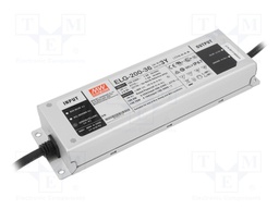 Power supply: switched-mode; LED; 199.8W; 36VDC; 5.55A; 100÷305VAC