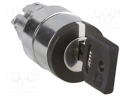 Switch Actuator, Black, Schneider Harmony XB4 Series 22mm Key Selector Switches