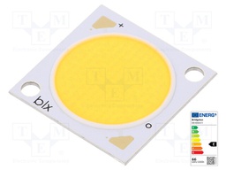Power LED; COB; 4000(typ)K; 4674(typ)lm; 120°; 24x24x1.7mm; V18
