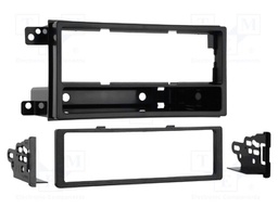Radio frame; Subaru; 1 DIN; black