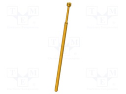 Needle-like test probe; Operational spring compression: 4.3mm