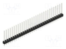 Connector: pin strips; pin header; male; PIN: 30; 2.54mm; THT; 1x30