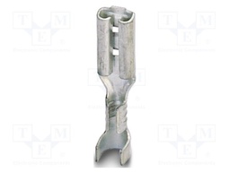 Non-insulated; Body: silver; Tip: flat