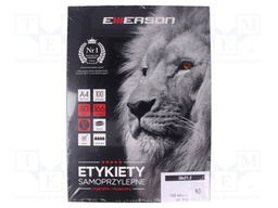 Label; V: self-adhesive; Pcs: 100; 38x21.2mm