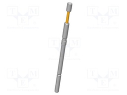 Test needle; Operational spring compression: 4mm; 20A; Ø: 2mm