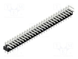Connector: pin strips; pin header; male; PIN: 54; 2.54mm; THT; 2x27