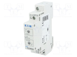 LED indicator; Mounting: DIN; 230VAC; Colour: white/white; 230VDC