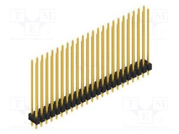 Connector: pin strips; pin header; male; PIN: 46; 2.54mm; THT; 2x23