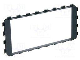 Radio frame; Toyota; 2 DIN; black