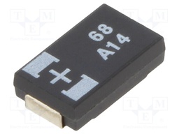 Capacitor: tantalum-polymer; 68uF; 10VDC; TPC; SMD; ±20%; -55÷105°C