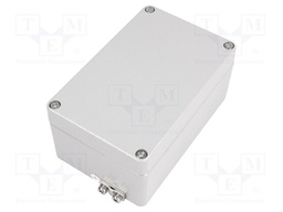 Enclosure: multipurpose; X: 80mm; Y: 125mm; Z: 57mm; ATEX; aluminium