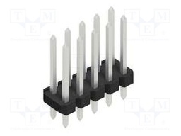Connector: pin strips; pin header; male; PIN: 10; 2.54mm; THT; 2x5