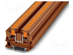 Splice terminal: rail; PTV; 41A; 1kV; push-in; L: 42.2mm; 0.5÷10mm2