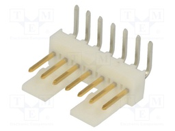 Socket; wire-board; male; KK 254; 2.54mm; PIN: 7; THT; 4A; Layout: 1x7