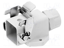 Enclosure: for HDC connectors; C146; size A3; with latch; M20