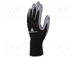 Protective gloves; Size: 10; grey-black; polyester; VE712GR