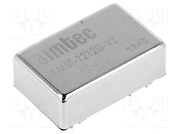 Converter: DC/DC; 5W; Uin: 9÷18V; Uout: 12VDC; Uout2: -12VDC; DIP24