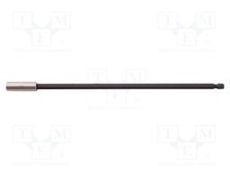 Holders for screwdriver bits; Socket: 1/4"; Overall len: 200mm