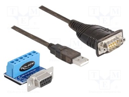 USB to RS422/485 converter; 0.8m; transparent
