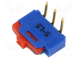 Switch: slide; Pos: 2; SPDT; 0.5A/12VAC; 0.5A/12VDC; ON-ON; PCB