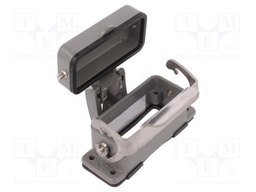 Enclosure: for HDC connectors; size 10A; with latch; with cover