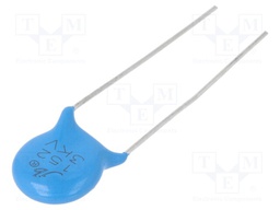 Capacitor: ceramic; 1.5nF; 3kVDC; Y5P; ±10%; 7.5mm