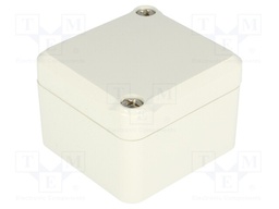 Enclosure: multipurpose; X: 50mm; Y: 52mm; Z: 37mm; EUROMAS II; ABS