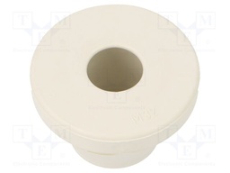 Grommet; EPDM; grey; Panel thick: 1÷4mm; Øcable: 15÷20mm; IP67