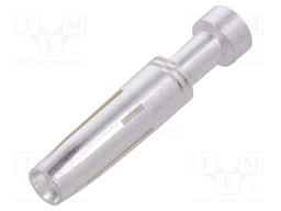 Contact; Size: 2,5mm; female; 1.5mm2; 16AWG; silver plated; crimped