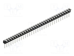 Connector: pin strips; pin header; male; PIN: 32; 2.54mm; THT; 1x32
