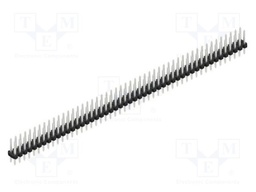 Connector: pin strips; pin header; male; PIN: 98; 2mm; THT; 2x49