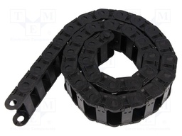 Cable chain; Series: B15; Bend.rad: 75mm; L: 1006mm; Int.width: 38mm