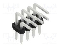Connector: pin strips; pin header; male; PIN: 8; 2mm; THT; 2x4; 100V