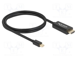 Cable; HDMI plug,mini DisplayPort plug; High Speed; Len: 3m