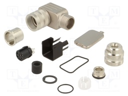 Connector: M16; female; for cable; IP67; plug; soldering; 250V; 5A