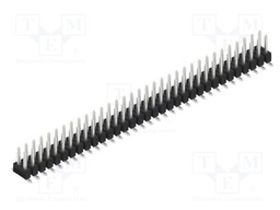 Connector: pin strips; pin header; male; PIN: 66; 2.54mm; SMT; 2x33
