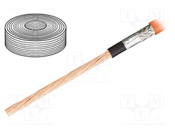 Wire: motor; chainflex® CF886; 1x50mm2; PVC; orange; stranded; Cu