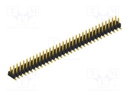 Connector: pin strips; pin header; male; PIN: 66; 2.54mm; SMT; 2x33