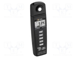Light meter; Resol: 0,01lux; Temp: max.40°C; 196x34x54mm; IP20