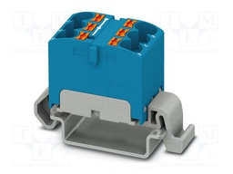Splice terminal: rail; 32A; 800V; push-in; PA; 0.2÷6mm2; W: 18.5mm
