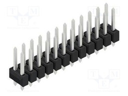 Connector: pin strips; pin header; male; PIN: 24; 2.54mm; THT; 2x12