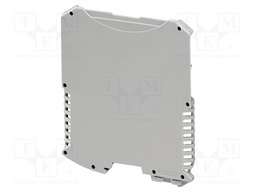 Housing half; left; grey; UL94V-0; ME MAX 2-2; PA; X: 6.3mm; Y: 99mm