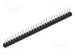 Connector: pin strips; pin header; male; PIN: 26; 2.54mm; THT; 1x26