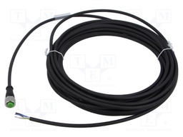 Cable: for sensors/automation; M12; PIN: 5; straight; 10m; plug