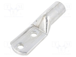 Tip: ring tube; M14; 400mm2; crimped; for cable; double; tinned